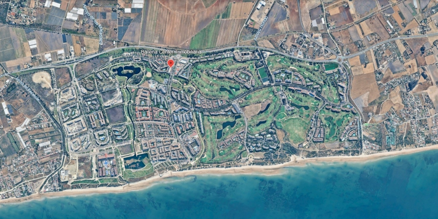 Mapa y leyenda. BALLENA CENTER en Rota